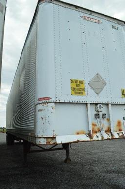 '87 trailmobile enclosed utility trailer (no title)