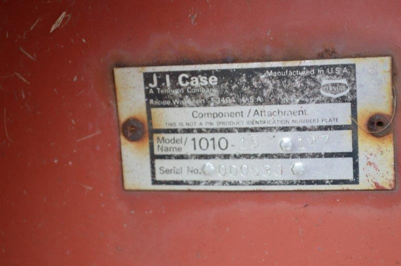 IH 1010-15 15' platform head, selling w/ homemade header cart wagon