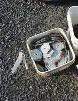 1- bucket roofing washers