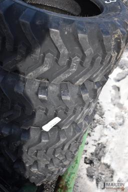 4- Camso 10-16.5 skid loader tires