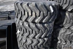 4- Camso 10-16.5 skid loader tires