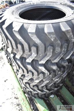4- 12-16.5 skid loader tires
