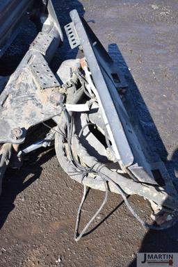 Bobcat skid mount power broom