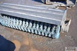 Bobcat skid mount power broom
