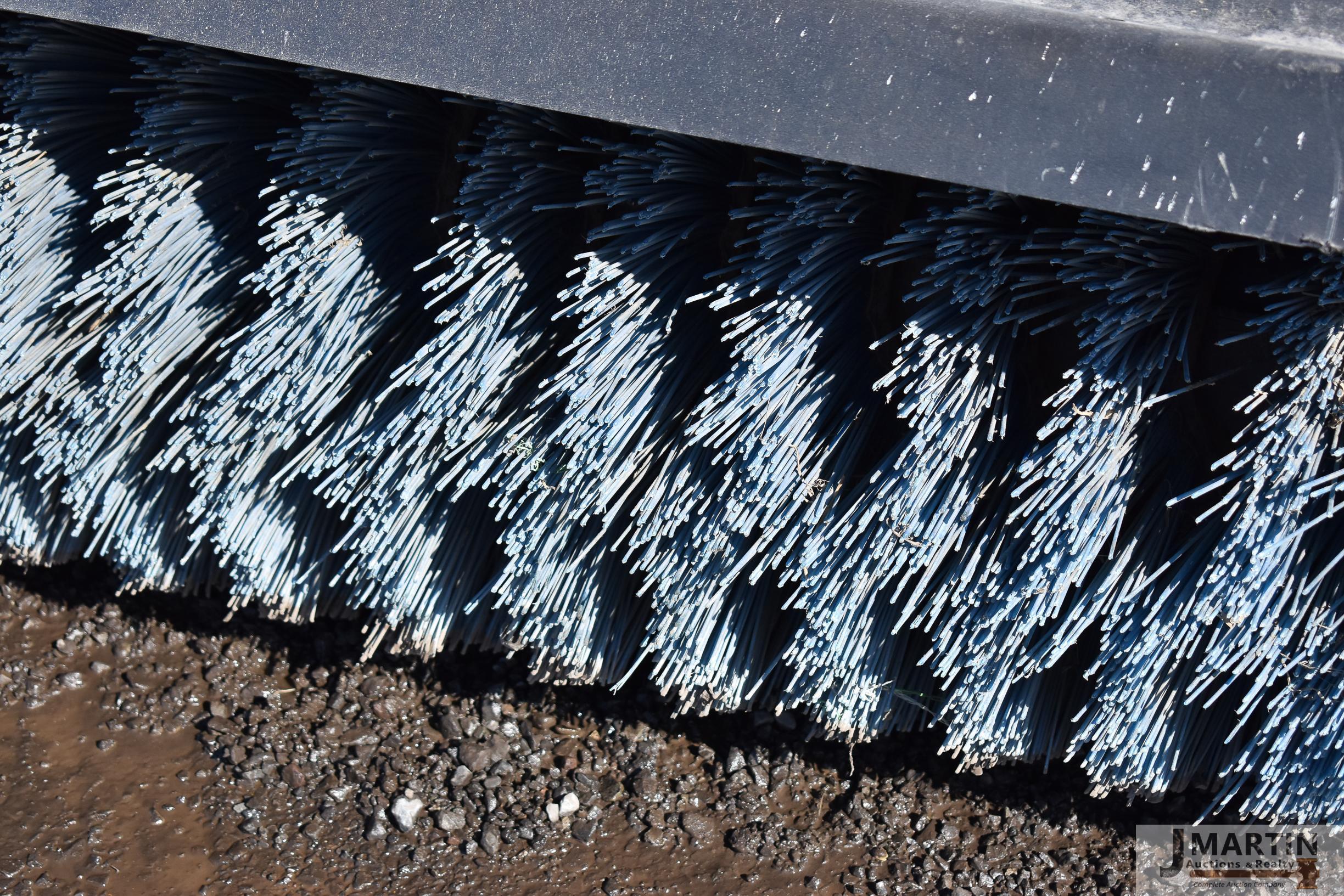 Bobcat skid mount power broom