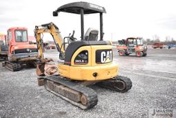 Cat 303.5 CR mini excavator