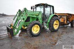 John Deere 6420 tractor