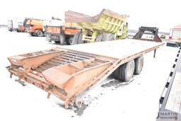 2012 PJ 22' equipment trailer