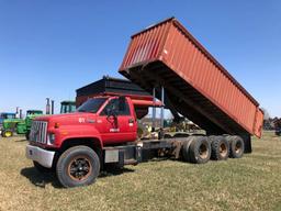 1993 Chevy Kodiak triaxle grain truck