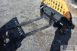 Wolverine 48" hyd skid mount pallet forks