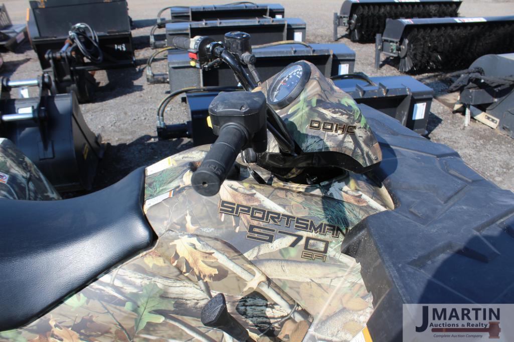 2015 Polaris 570 Sportsman 4-wheeler