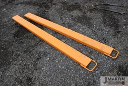 Set of 7' HD fork ext