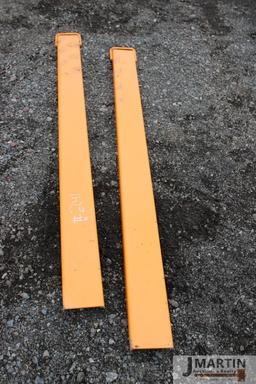 Set of 7' HD fork ext