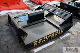 AGT 72'' unused skid mount hyd rotary mower