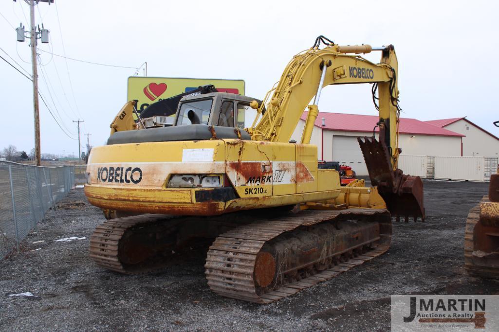 Kobelco SK210 LC excavator
