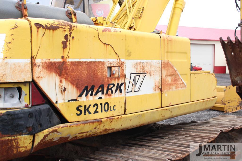 Kobelco SK210 LC excavator