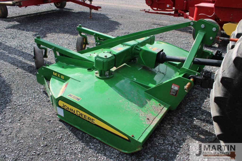 2021 JD MX8 HD 8' rotary mower