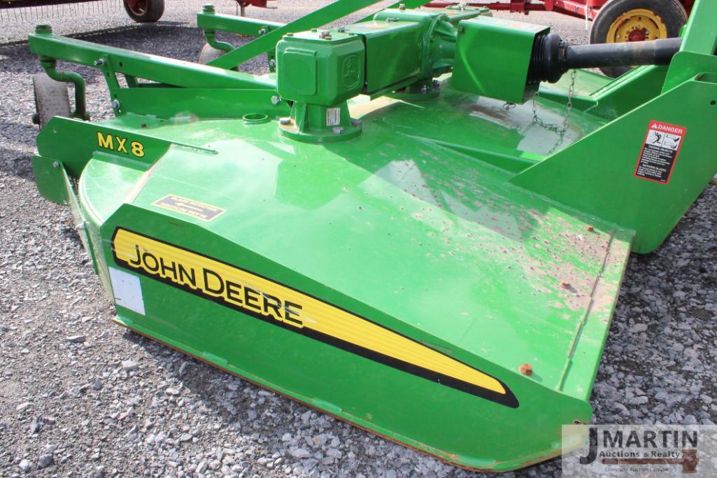 2021 JD MX8 HD 8' rotary mower
