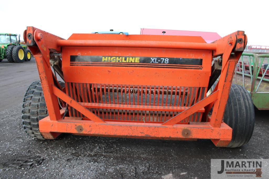 Highline XL78 rock picker