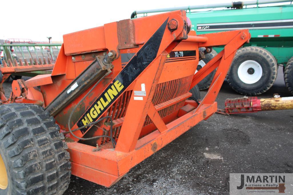 Highline XL78 rock picker