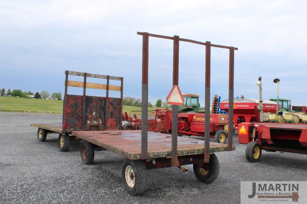 8'x 14' Metal wagon