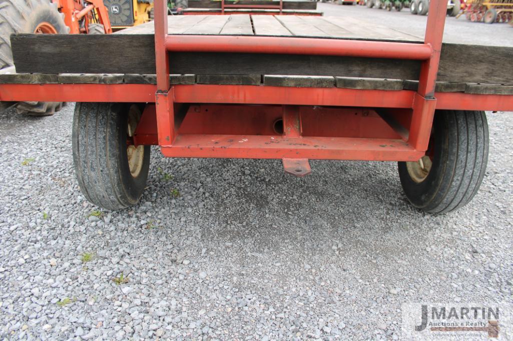 Wooden 8'x 14' hay wagon