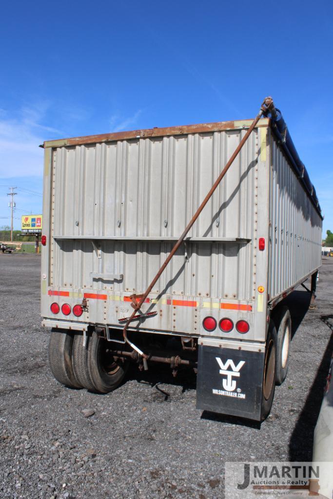 1978 Wilson 37' hopper bottom trailer