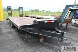 2013 Kaufman 18' deck over trailer