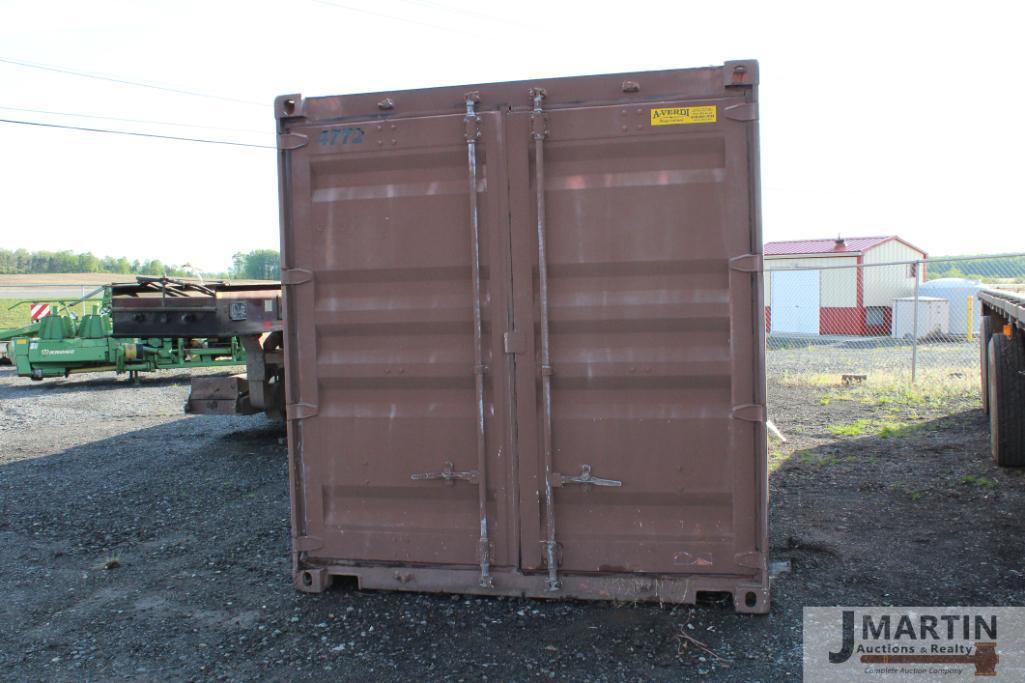 Used 40' storage container