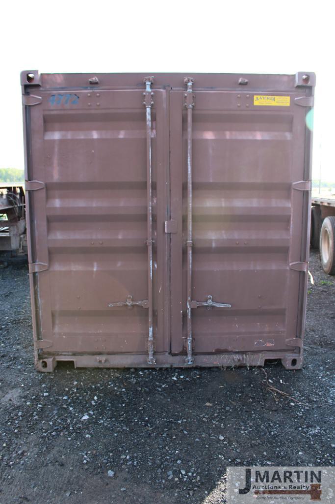 Used 40' storage container