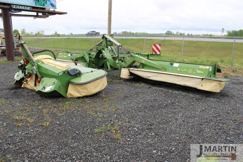 Krone 2010 28' triple mower