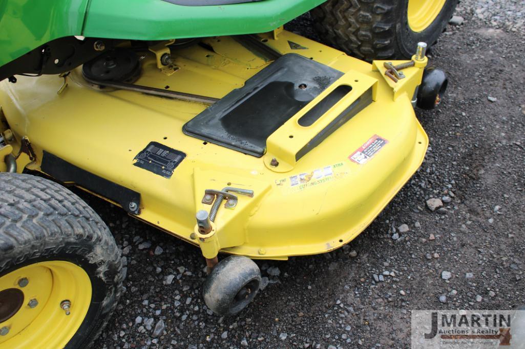 JD X748 Ultimate riding mower