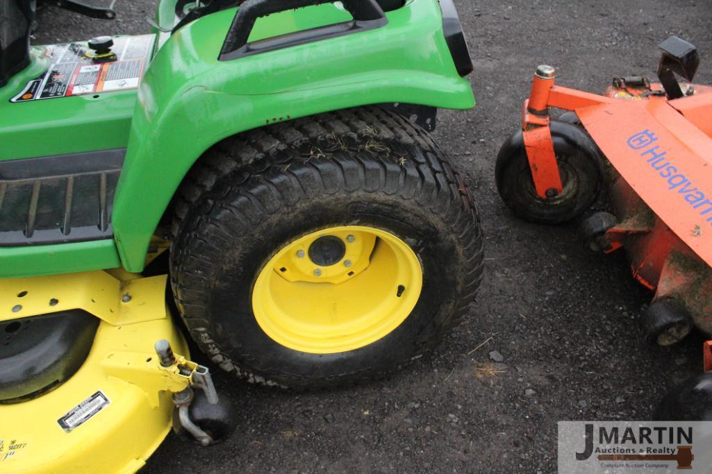 JD X710 riding mower