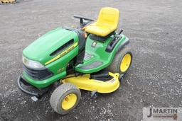 JD LA130 riding mower