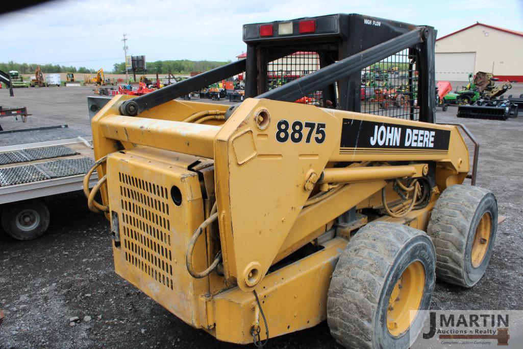 JD 8875 skid loader