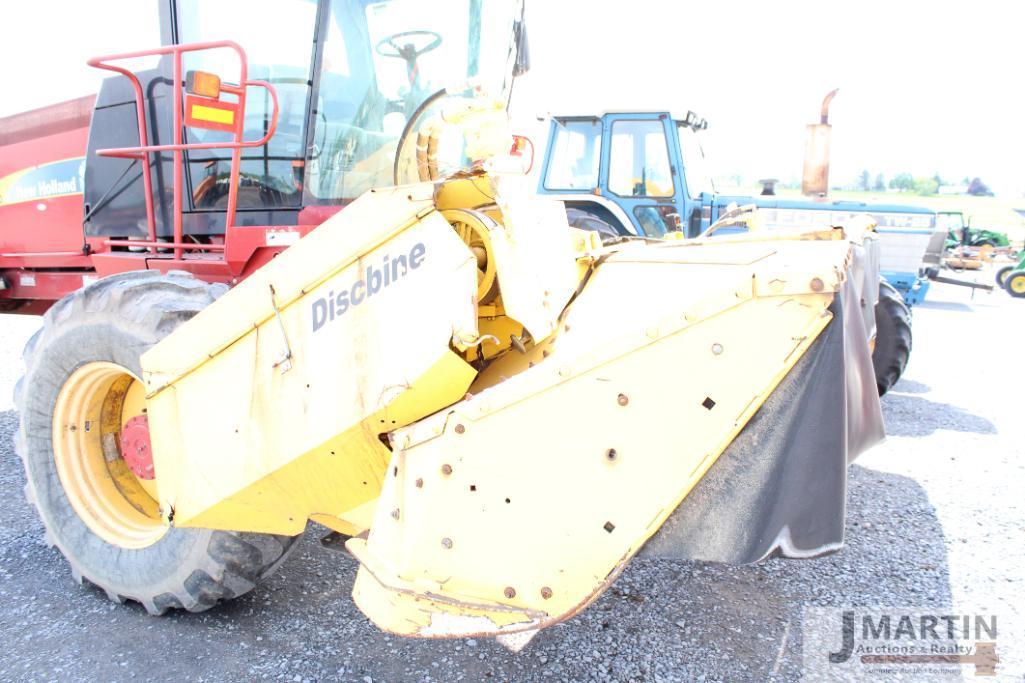 2007 NH H8080 Speed Rower self propelled disc bine