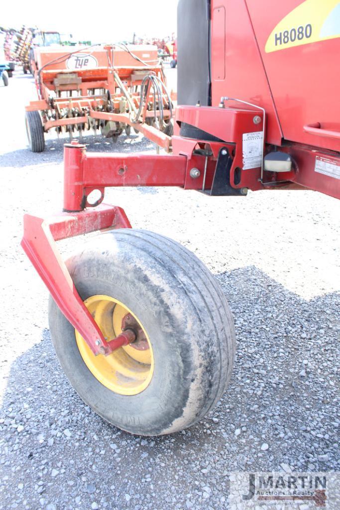 2007 NH H8080 Speed Rower self propelled disc bine