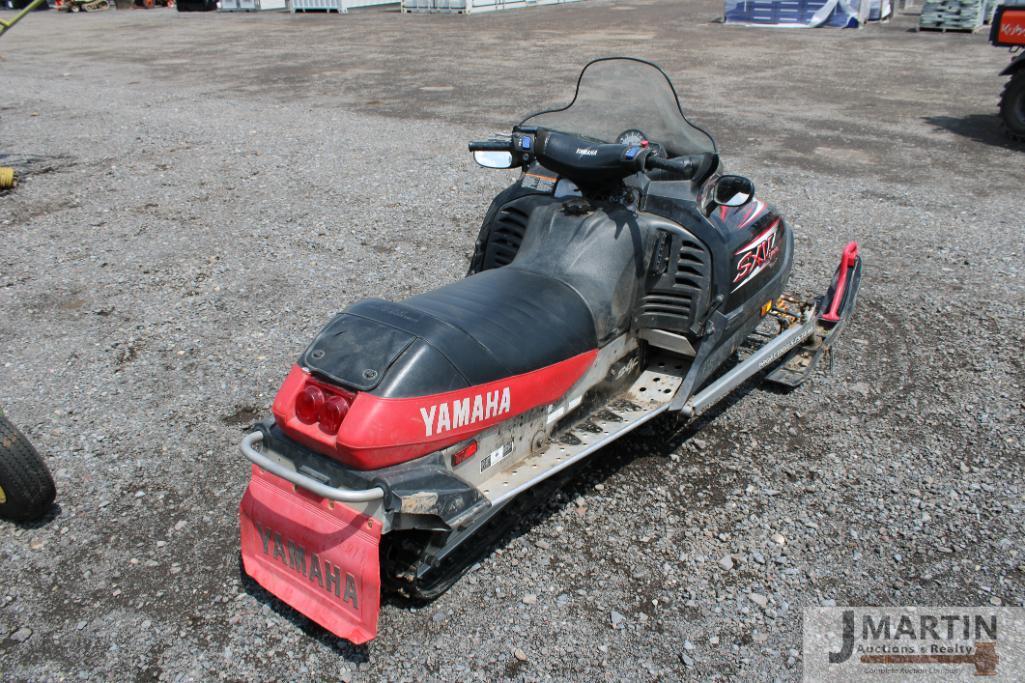Yamaha SXViper snow mobile