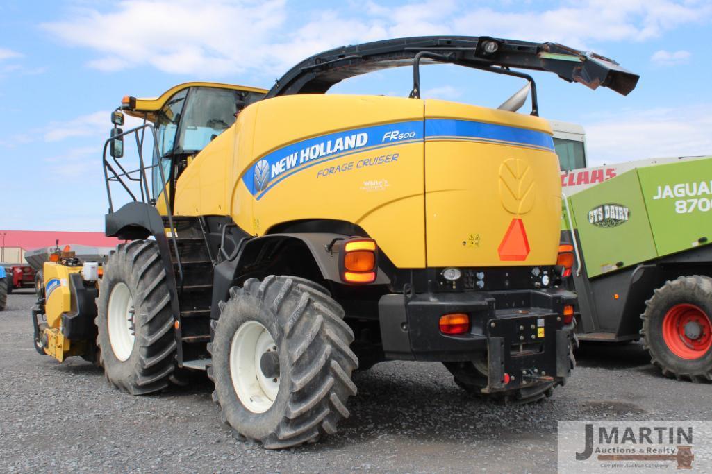 2013 NH FR600 Forage Cruiser self propelled forage harvester