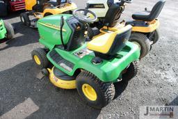 JD LT155 riding mower