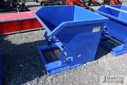 Steel dumping hopper