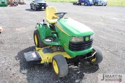 JD X595 4x4 riding mower