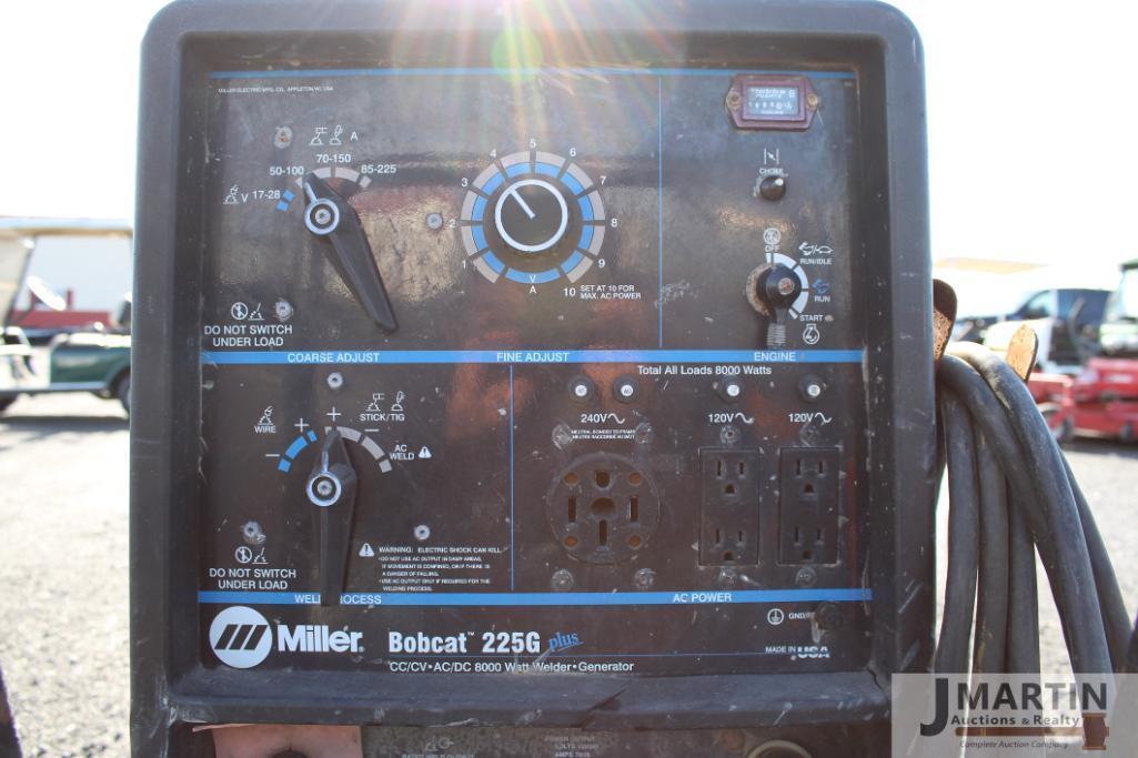 Miller Bobcat 225 welder/generator