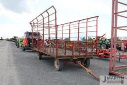 Pequea 918 8.5'x 18' hay wagon