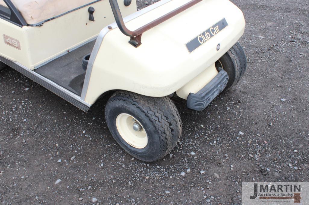 2002 Club Car gas golf cart