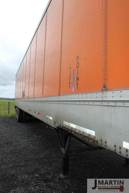 2004 Wabash 53'x102'' dry van trailer