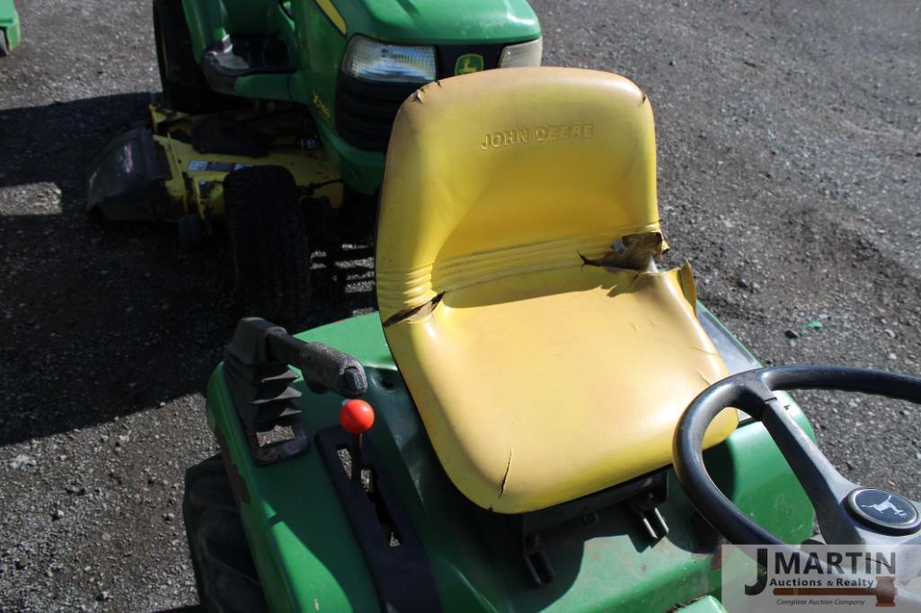 JD 265 riding mower