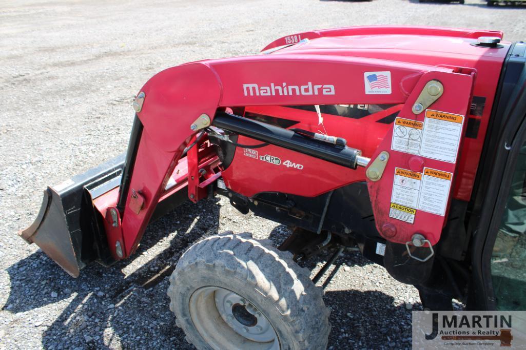 Mahindra 158 HST tractor/loader/backhoe