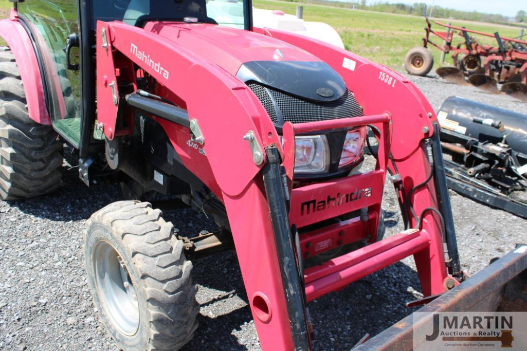 Mahindra 158 HST tractor/loader/backhoe