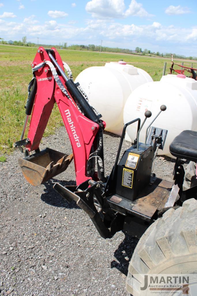 Mahindra 158 HST tractor/loader/backhoe